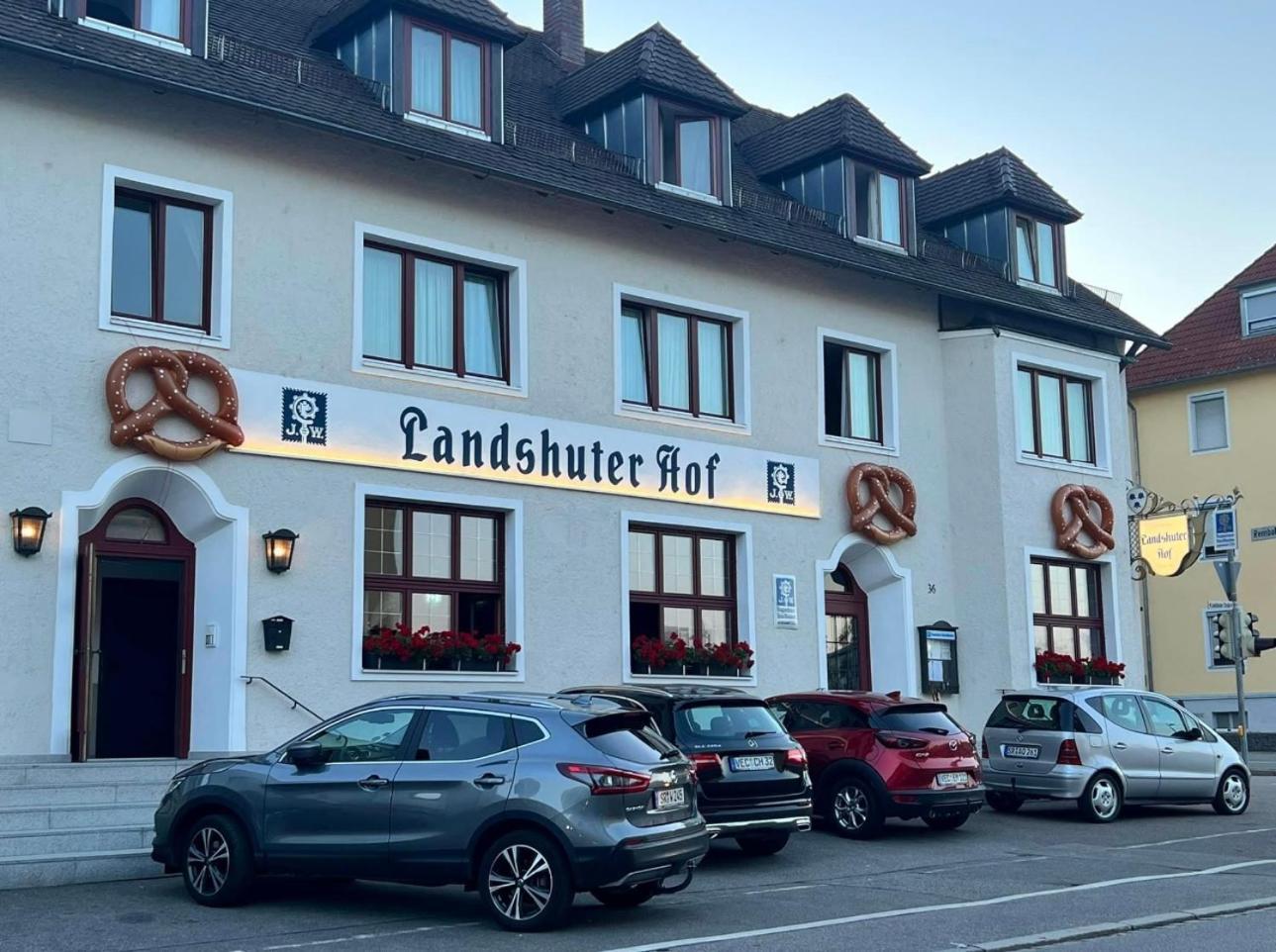 Hotel Landshuter Hof Straubing Exterior foto